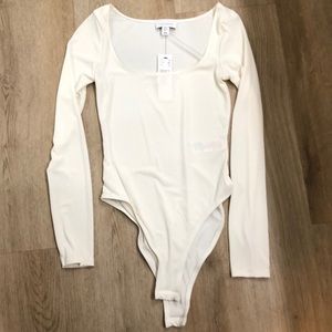 NWT - Top shop White Body Suit